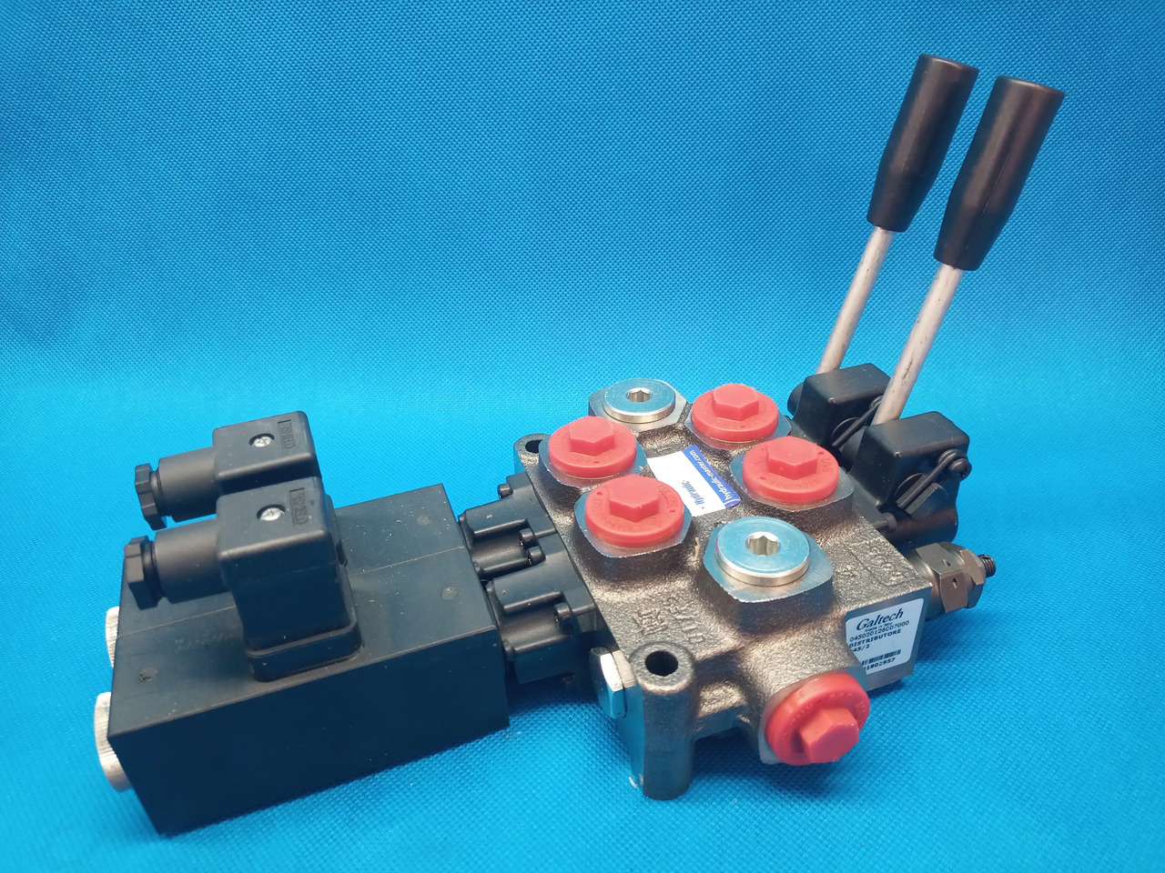 Galtech 2 Section Directional Control Valve Q45 60 L/min 16 GPM Electric Solenoi for agricultural machines, tractors, sprayers, turners, cyclops, HDS loaders, construction machines, loaders, excavators, sweepers, industrial machinery andhydraulically operated equipment - Pajisje mbështetëse e avionit në tokë: foto 2 Galtech 2 Section Directional Control Valve Q45 60 L/min 16 GPM Electric Solenoi for agricultural machines, tractors, sprayers, turners, cyclops, HDS loaders, construction machines, loaders, excavators, sweepers, industrial machinery andhydraulically operated equipment - Pajisje mbështetëse e avionit në tokë: foto 2