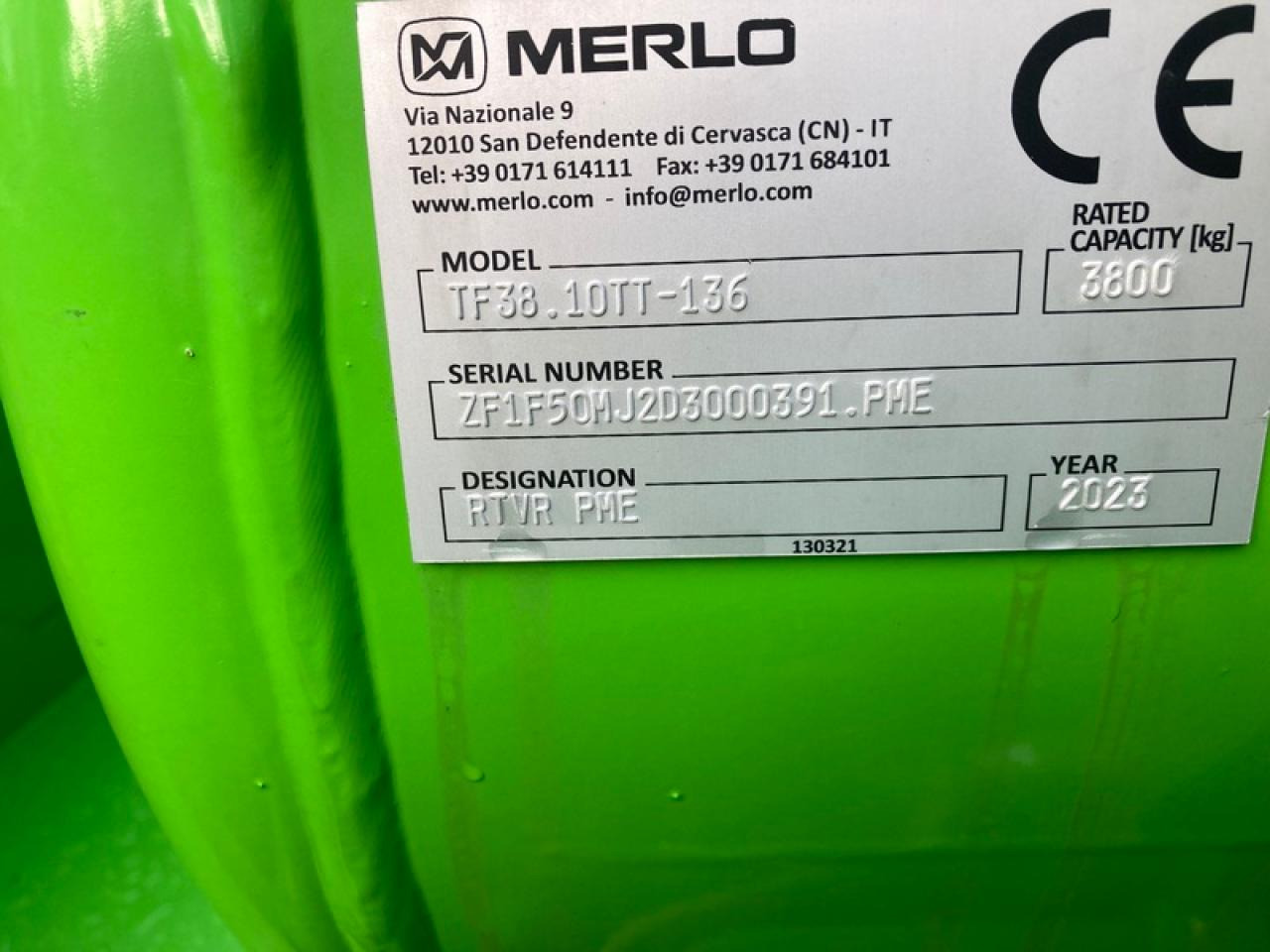 Merlo TF 38.10TT AKTION - Ekskavator teleskopik: foto 5 Merlo TF 38.10TT AKTION - Ekskavator teleskopik: foto 5