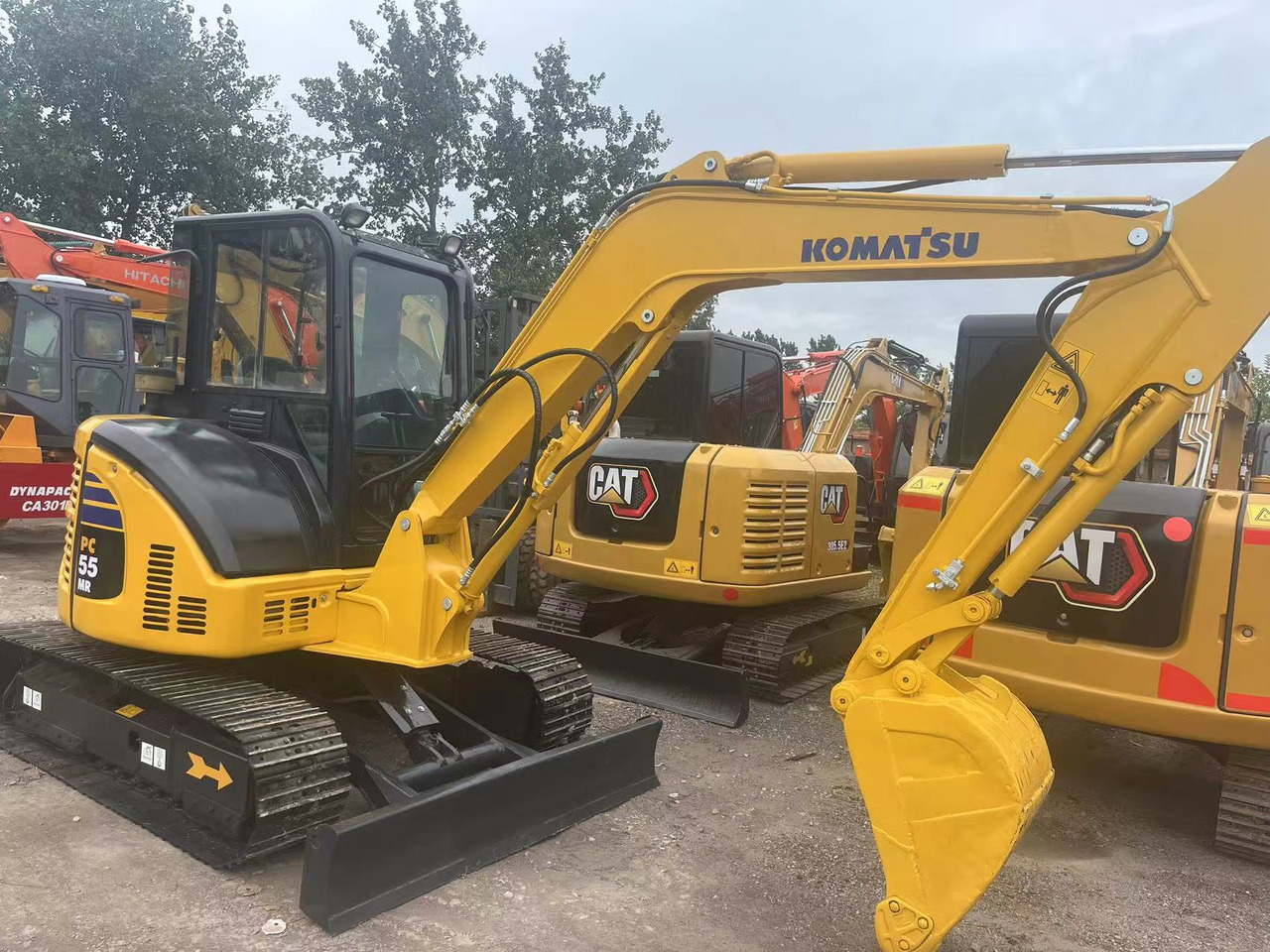 Komatsu PC55MR - Miniekskavator: foto 4 Komatsu PC55MR - Miniekskavator: foto 4