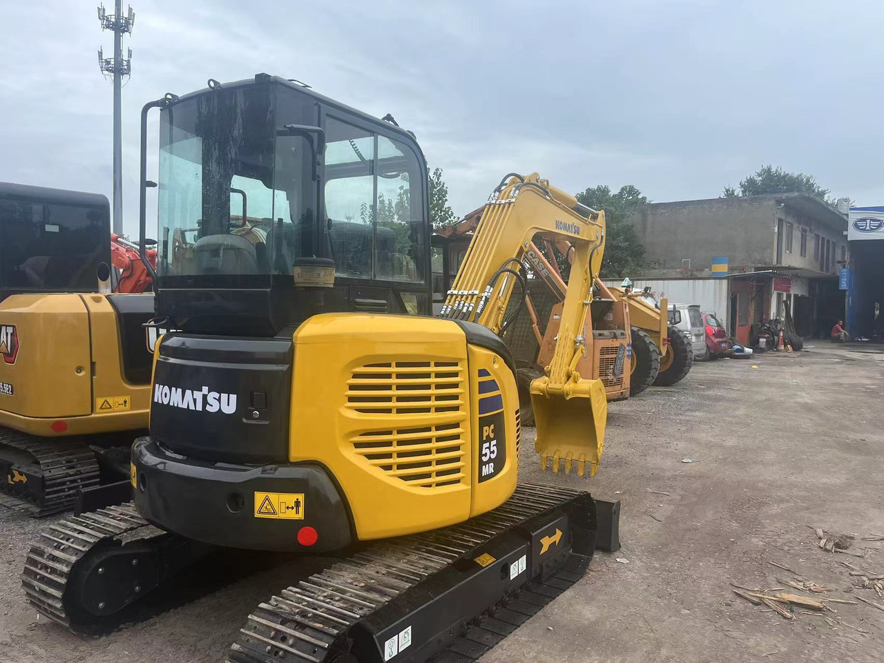 Miniekskavator Komatsu  PC55mr-3: foto 6
