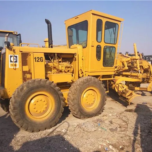 Used motor grader caterpillar 12G 14G 140H 140K motor grader from Japan - Makinë niveluese: foto 1 Used motor grader caterpillar 12G 14G 140H 140K motor grader from Japan - Makinë niveluese: foto 1