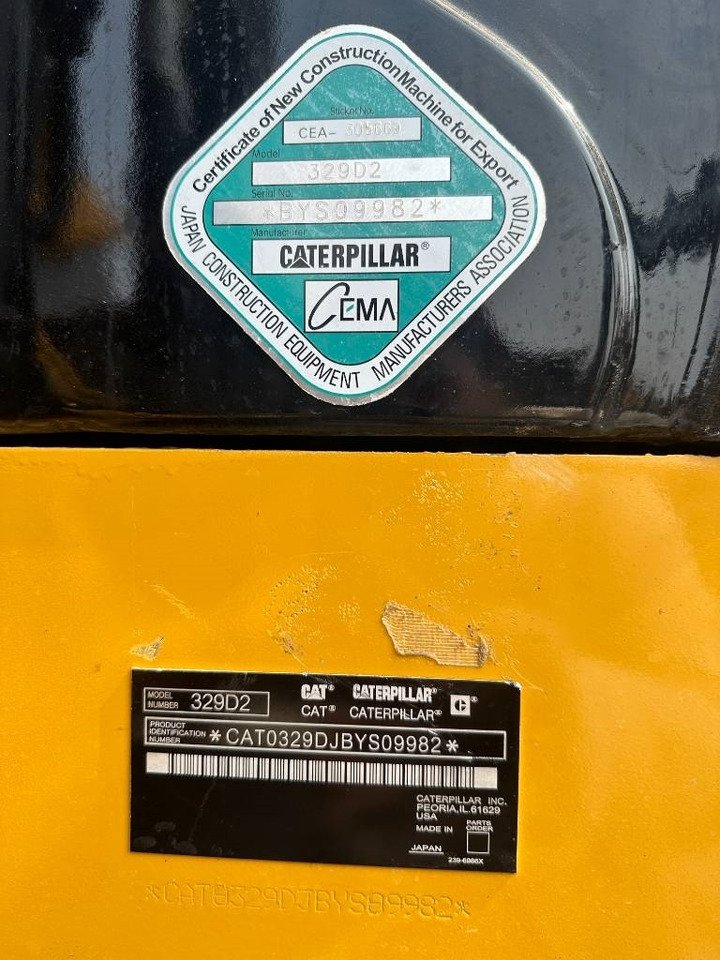 CAT 329 D L - Ekskavator me zinxhirë: foto 3 CAT 329 D L - Ekskavator me zinxhirë: foto 3