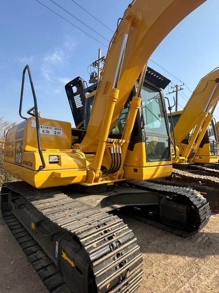 Komatsu PC 110 - Ekskavator me zinxhirë: foto 2 Komatsu PC 110 - Ekskavator me zinxhirë: foto 2