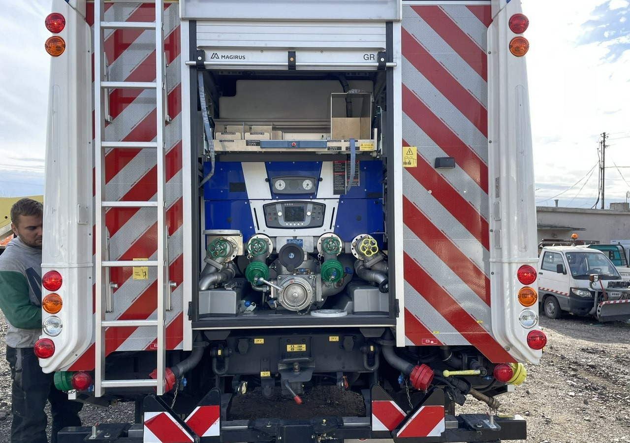 Zjarrfikëse Mercedes-Benz Atego Mercedes Atego 1529 LF20 Straż Pożarna 4X4 Wóż Strażacki 6647km M201: foto 6