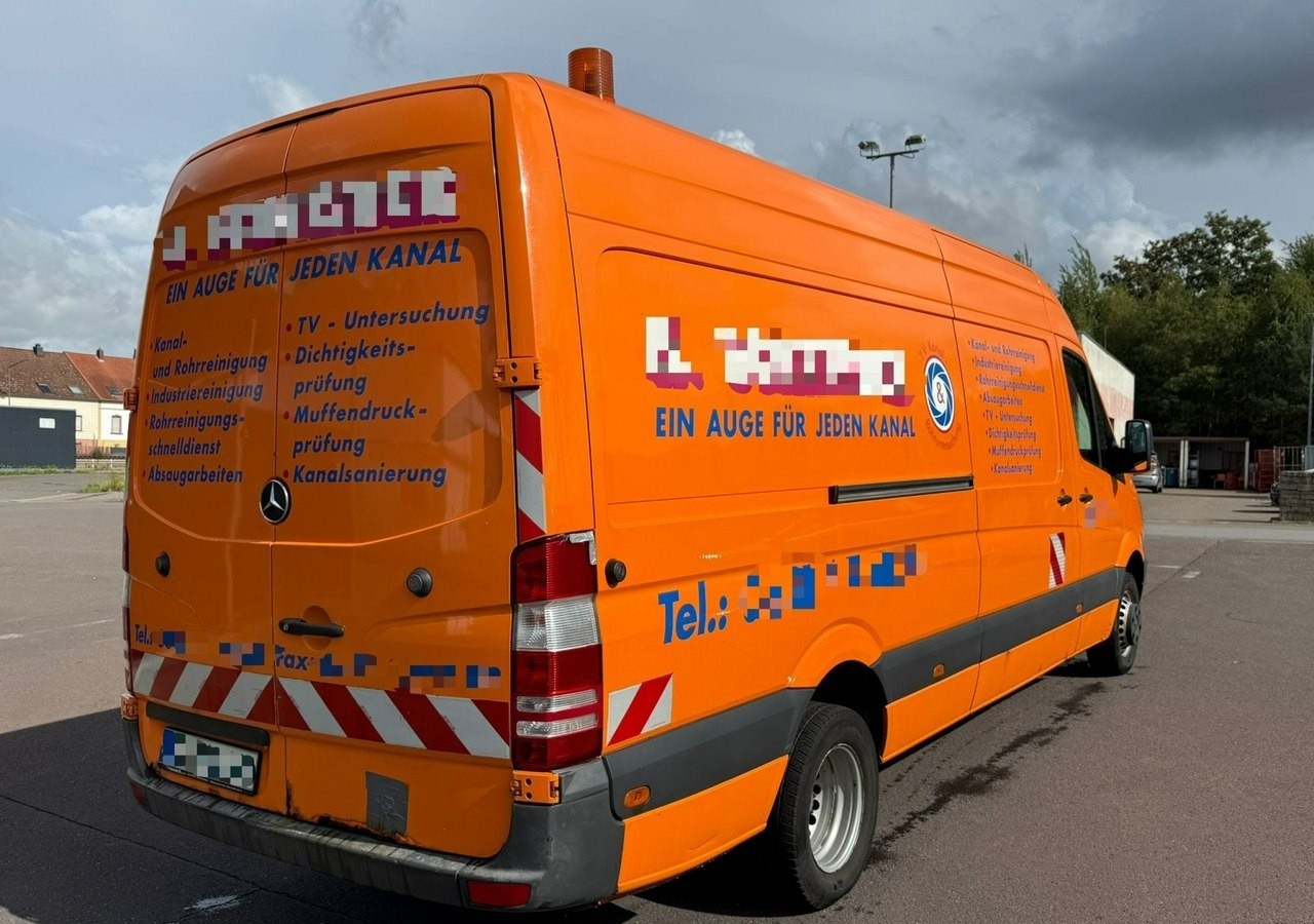 Mercedes-Benz Sprinter Sprinter Kanalizacja inspekcja kanałów wuko asenizacyjny Kamero wóz - Mjet bujqësor/ Special, Furgon: foto 2 Mercedes-Benz Sprinter Sprinter Kanalizacja inspekcja kanałów wuko asenizacyjny Kamero wóz - Mjet bujqësor/ Special, Furgon: foto 2