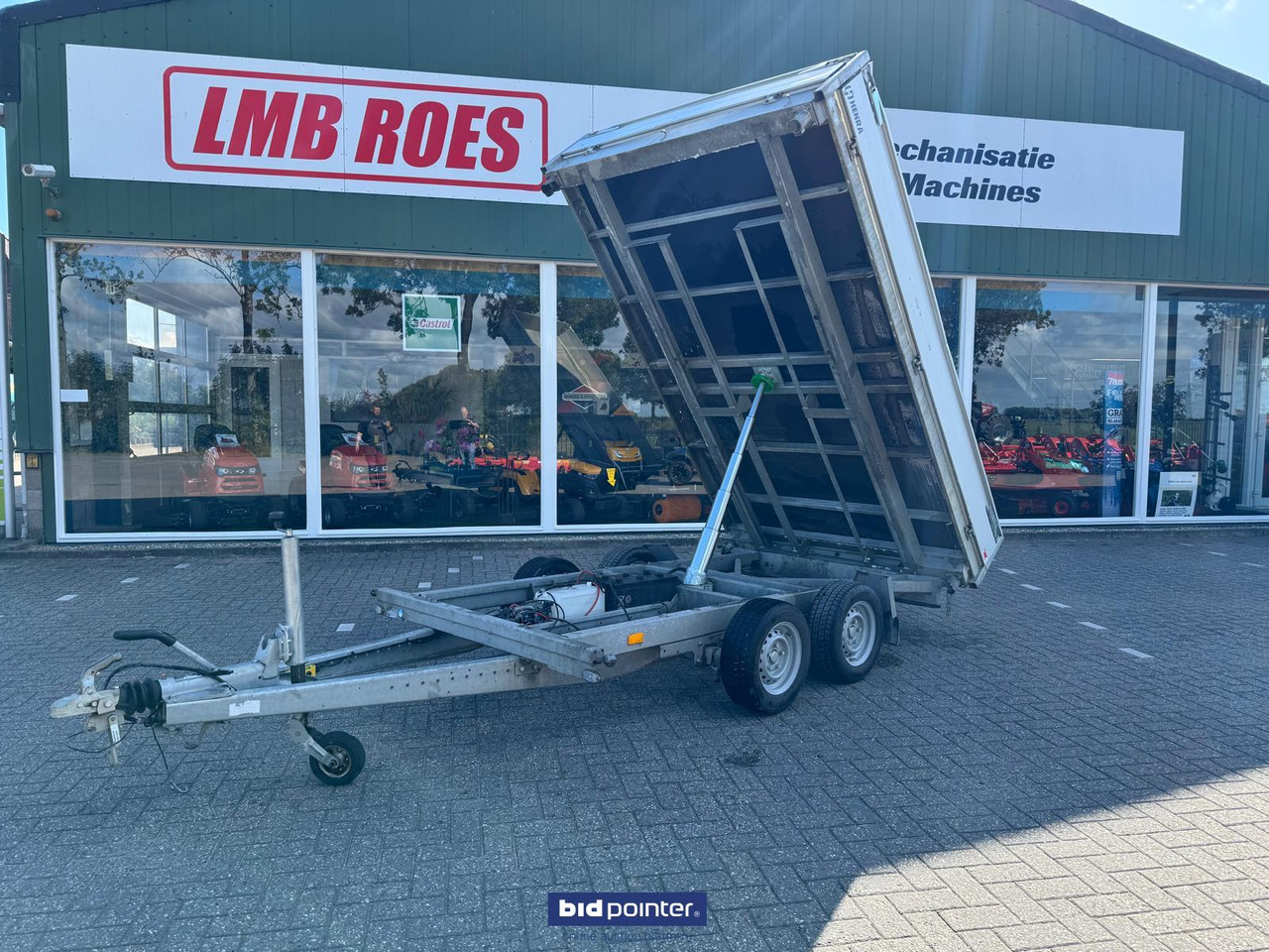 Henra KP27- 3318 3 zijdige kiep aanhangwagen aanhanger - Rimorkio vetëshkarkuese: foto 1 Henra KP27- 3318 3 zijdige kiep aanhangwagen aanhanger - Rimorkio vetëshkarkuese: foto 1