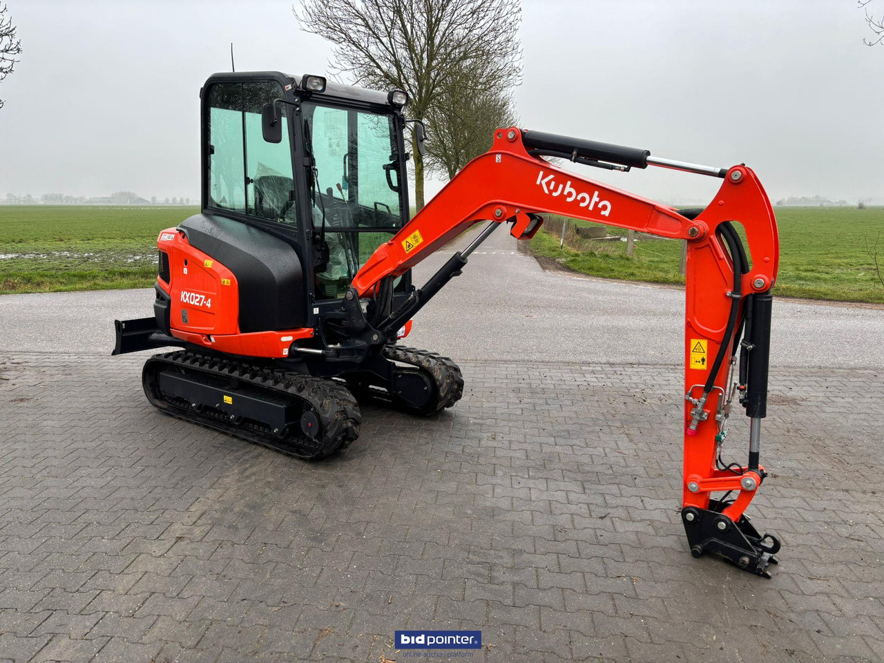 Kubota KX 027 - 4 GL minigraver - Miniekskavator: foto 2 Kubota KX 027 - 4 GL minigraver - Miniekskavator: foto 2