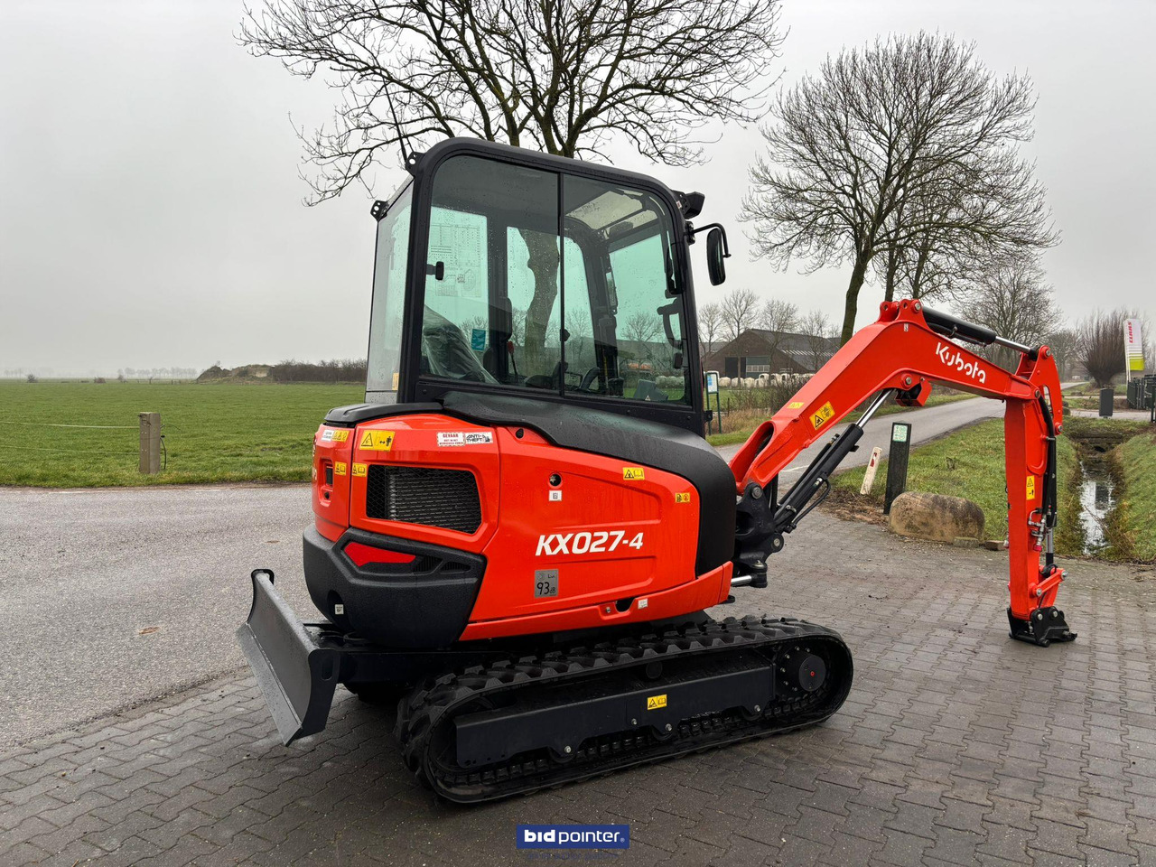 Kubota KX 027 - 4 GL minigraver - Miniekskavator: foto 3 Kubota KX 027 - 4 GL minigraver - Miniekskavator: foto 3