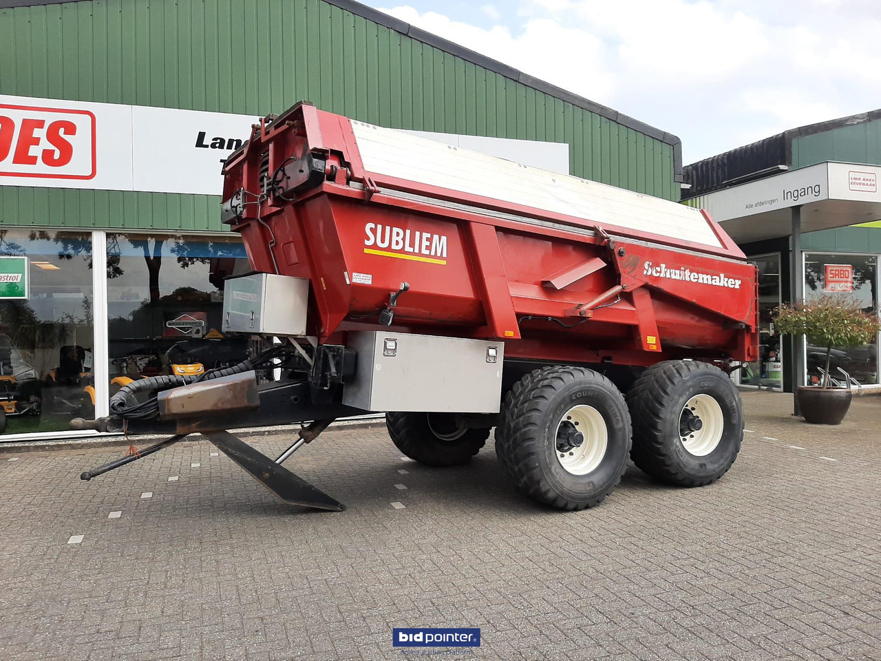 Schuitemaker Subliem 200 zandkipper / gronddumper - Rimorkio bujqësore vetëshkarkuese/ Shkarkues: foto 1 Schuitemaker Subliem 200 zandkipper / gronddumper - Rimorkio bujqësore vetëshkarkuese/ Shkarkues: foto 1