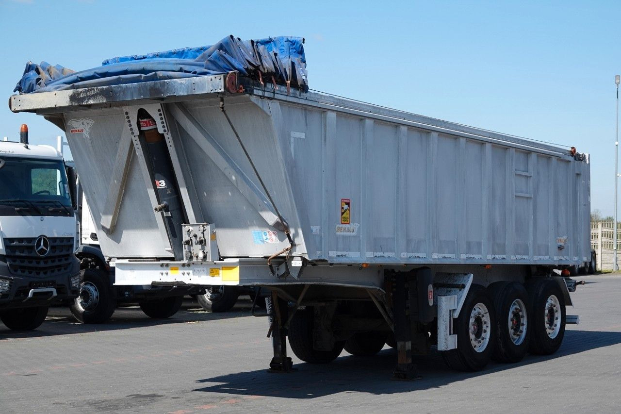 Benalu WYWROTKA / 28 m3 / ALUMINIOWA / OŚ PODNOSZONA / - Gjysmë rimorkio vetëshkarkuese: foto 2 Benalu WYWROTKA / 28 m3 / ALUMINIOWA / OŚ PODNOSZONA / - Gjysmë rimorkio vetëshkarkuese: foto 2