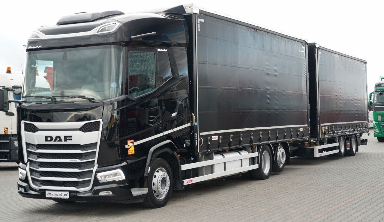 DAF XG 480 / ZESTAW TANDEM / 120 M3 / PRZEJAZDOWY / - Kamion me tendë: foto 1 DAF XG 480 / ZESTAW TANDEM / 120 M3 / PRZEJAZDOWY / - Kamion me tendë: foto 1