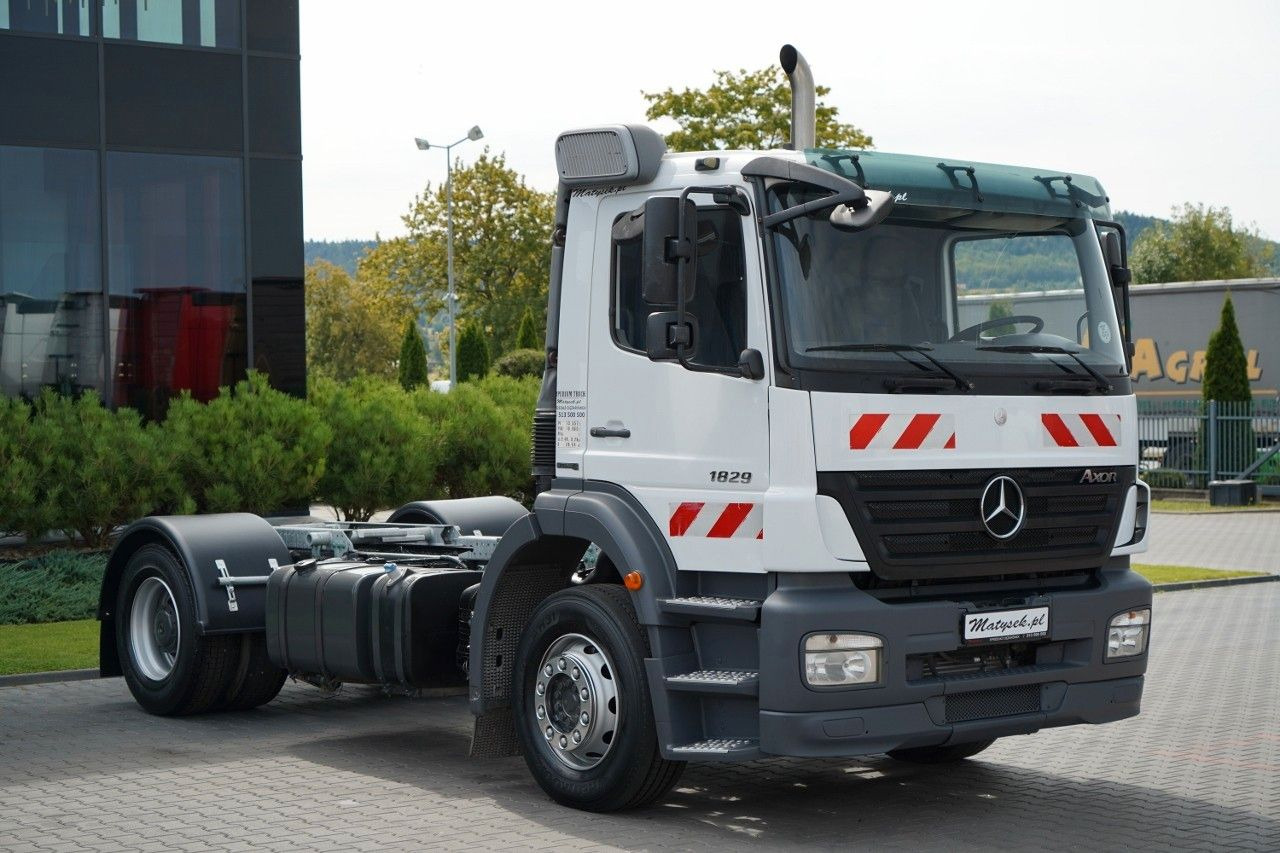 Mercedes-Benz AXOR 1829 / RETARDER / RAMA POD ZABUDOWĘ / 4 m / - Gjysmë-kamion: foto 1 Mercedes-Benz AXOR 1829 / RETARDER / RAMA POD ZABUDOWĘ / 4 m / - Gjysmë-kamion: foto 1