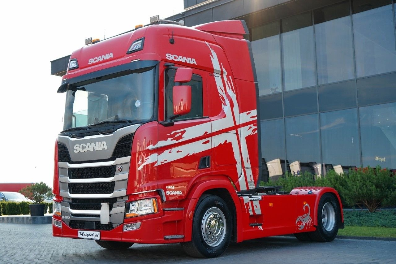 Scania R 450 / OPONY 100% / PO KONTRAKCIE SERWISOWYM - Gjysmë-kamion: foto 2 Scania R 450 / OPONY 100% / PO KONTRAKCIE SERWISOWYM - Gjysmë-kamion: foto 2