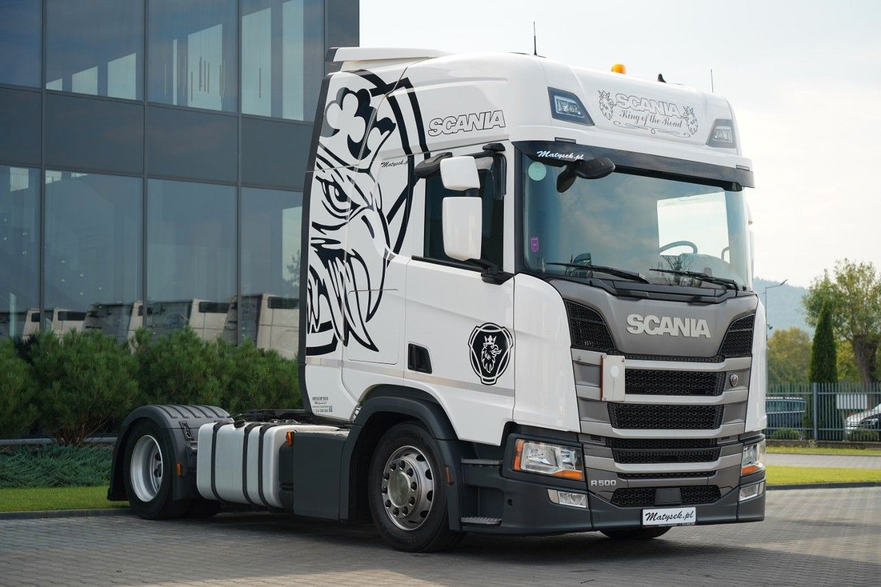 Scania R 500 / MEGA / RETARDER / I-PARK COOL / LOW DECK - Gjysmë-kamion: foto 1 Scania R 500 / MEGA / RETARDER / I-PARK COOL / LOW DECK - Gjysmë-kamion: foto 1