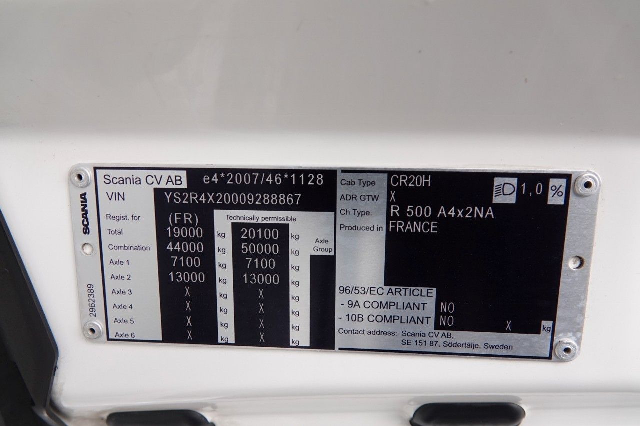Gjysmë-kamion Scania R 500 / RETARDER / 2021 ROK / PO KONTRAKCIE SER: foto 18