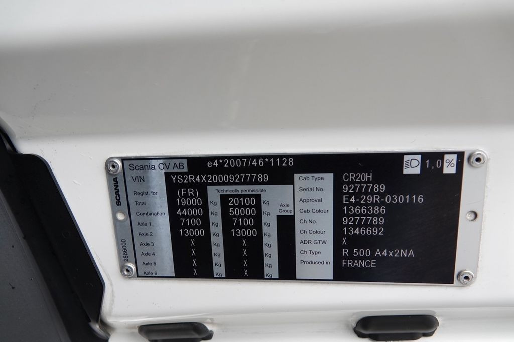Gjysmë-kamion Scania R 500 / RETARDER / I-PARK COOL / NOWE OPONY /: foto 18