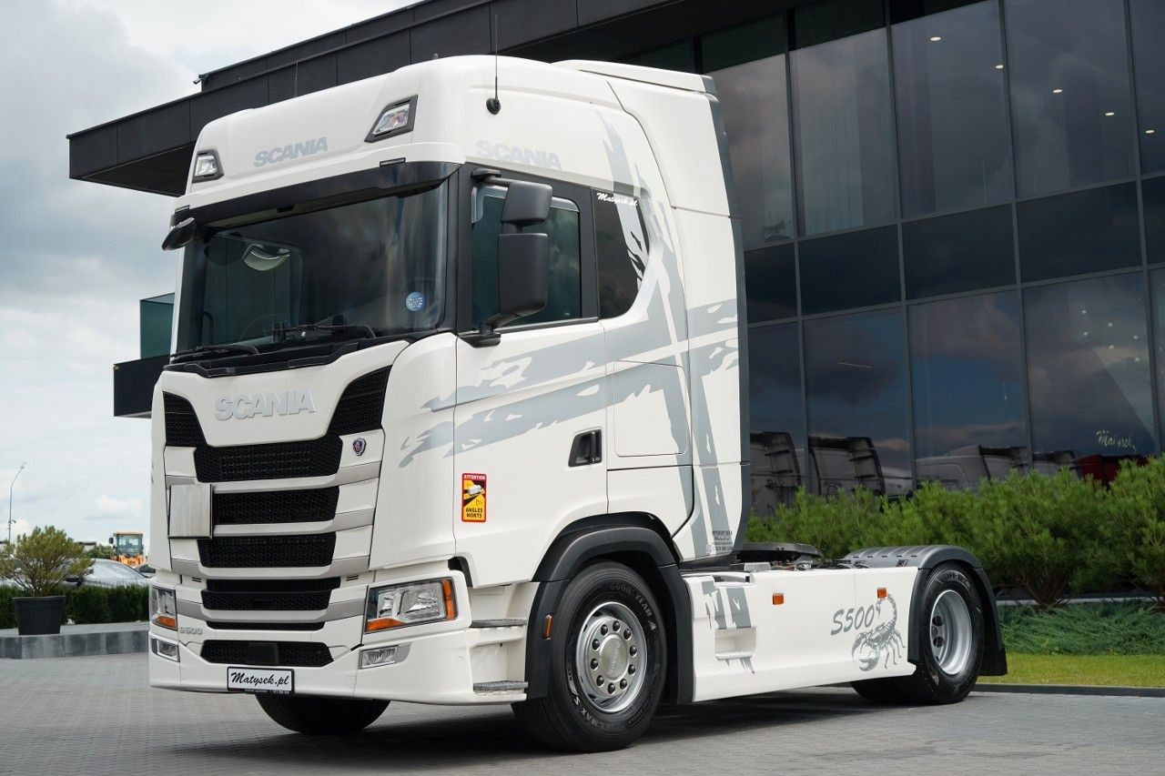 Scania S 500 / HYDRAULIKA / ADR / RETARDER / I-PARK COO - Gjysmë-kamion: foto 1 Scania S 500 / HYDRAULIKA / ADR / RETARDER / I-PARK COO - Gjysmë-kamion: foto 1