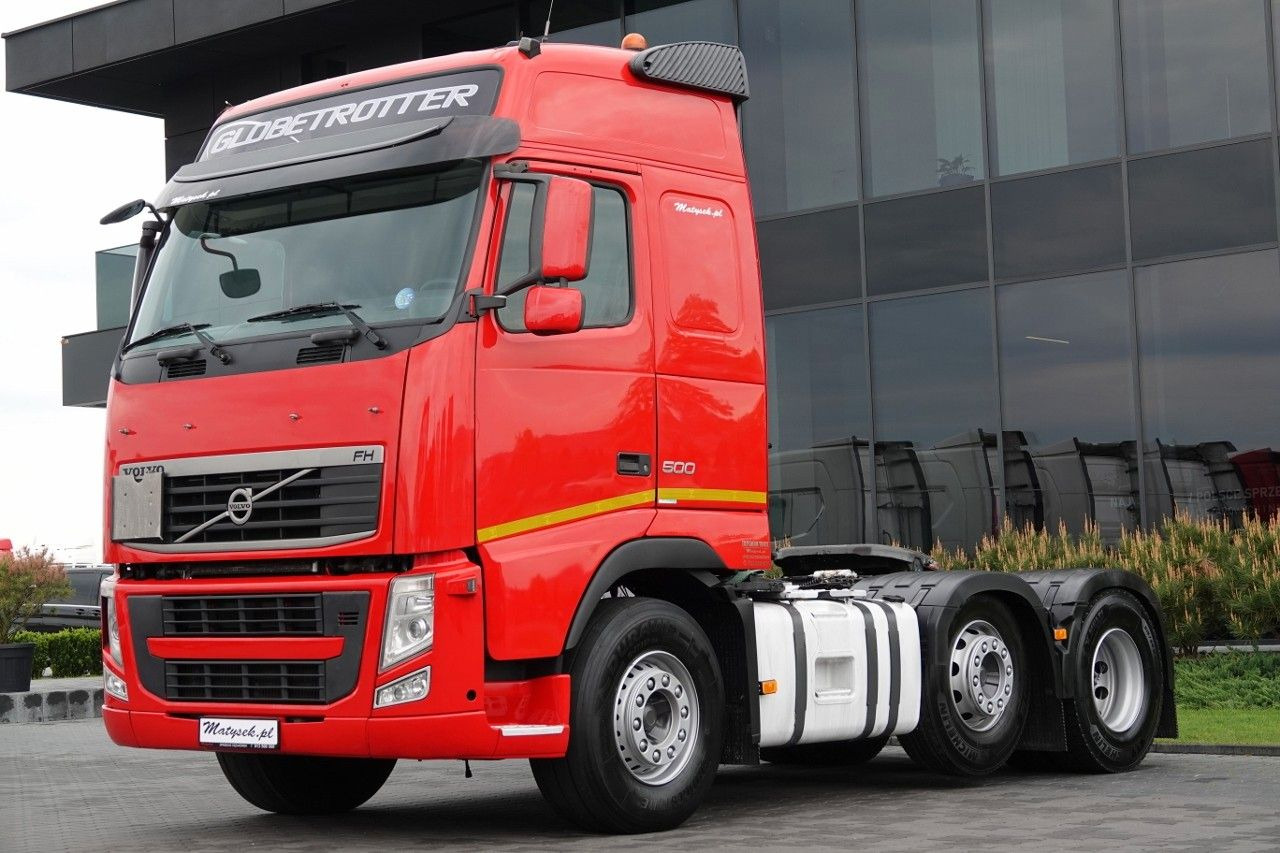 Volvo FH 500 / PUSHER / 3 Osiowy ciągnik siodłowy / P - Gjysmë-kamion: foto 1 Volvo FH 500 / PUSHER / 3 Osiowy ciągnik siodłowy / P - Gjysmë-kamion: foto 1