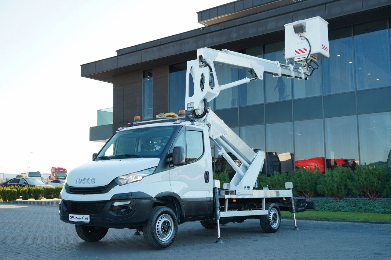 Iveco DAILY 35-120 / ZWYŻKA / PODNOŚNIK KOSZOWY 20 ME - Platformë ajrore e montuar në kamion: foto 1 Iveco DAILY 35-120 / ZWYŻKA / PODNOŚNIK KOSZOWY 20 ME - Platformë ajrore e montuar në kamion: foto 1