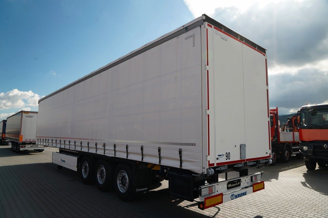 Krone FIRANKA / KOSZ NA PALETY / 2 OSIE PODNOSZONE / 2 - Gjysmë rimorkio me tendë: foto 5 Krone FIRANKA / KOSZ NA PALETY / 2 OSIE PODNOSZONE / 2 - Gjysmë rimorkio me tendë: foto 5