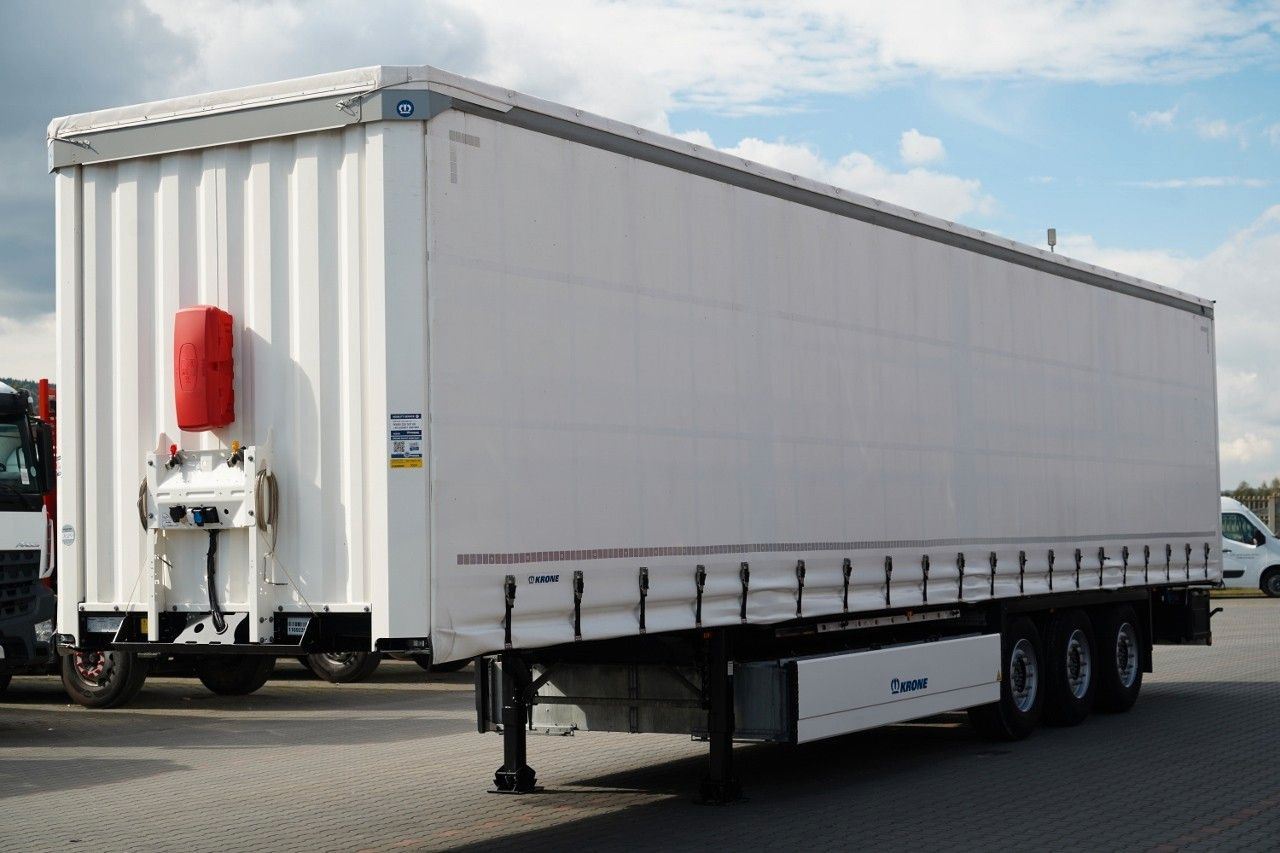 Krone FIRANKA / KOSZ NA PALETY / 2 OSIE PODNOSZONE / 2 - Gjysmë rimorkio me tendë: foto 3 Krone FIRANKA / KOSZ NA PALETY / 2 OSIE PODNOSZONE / 2 - Gjysmë rimorkio me tendë: foto 3