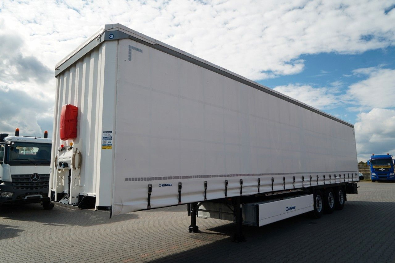 Krone FIRANKA / KOSZ NA PALETY / 2 OSIE PODNOSZONE / 2 - Gjysmë rimorkio me tendë: foto 4 Krone FIRANKA / KOSZ NA PALETY / 2 OSIE PODNOSZONE / 2 - Gjysmë rimorkio me tendë: foto 4