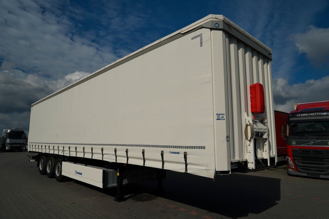 Krone FIRANKA / KOSZ NA PALETY / 2 OSIE PODNOSZONE / 2 - Gjysmë rimorkio me tendë: foto 2 Krone FIRANKA / KOSZ NA PALETY / 2 OSIE PODNOSZONE / 2 - Gjysmë rimorkio me tendë: foto 2