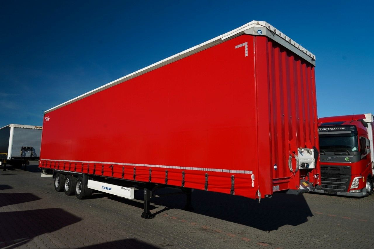 Krone FIRANKA / MEGA / 2018 / OŚ PODNOSZONA / LOW DECK - Gjysmë rimorkio me tendë: foto 2 Krone FIRANKA / MEGA / 2018 / OŚ PODNOSZONA / LOW DECK - Gjysmë rimorkio me tendë: foto 2