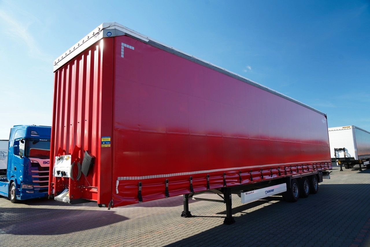 Krone FIRANKA / MEGA / 2018 / OŚ PODNOSZONA / LOW DECK - Gjysmë rimorkio me tendë: foto 4 Krone FIRANKA / MEGA / 2018 / OŚ PODNOSZONA / LOW DECK - Gjysmë rimorkio me tendë: foto 4