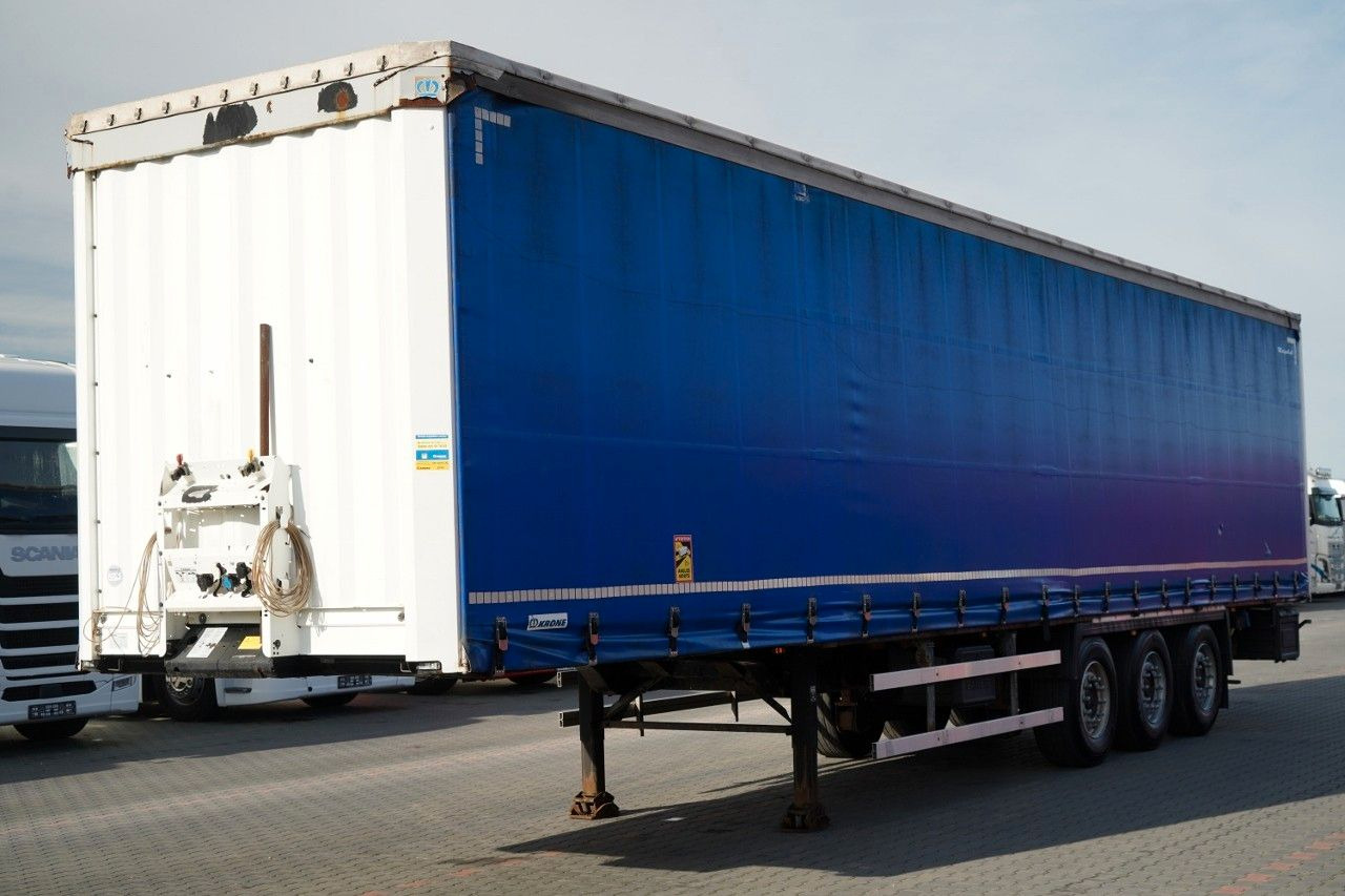 Krone FIRANKA / MULDA 9M / OŚ PODNOSZONA / SAF / COLIM - Gjysmë rimorkio me tendë: foto 3 Krone FIRANKA / MULDA 9M / OŚ PODNOSZONA / SAF / COLIM - Gjysmë rimorkio me tendë: foto 3