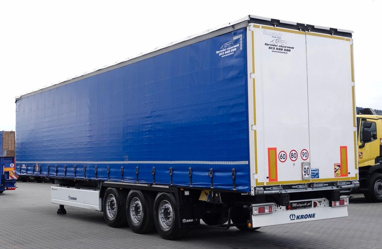 Krone FIRANKA STANDARD / KOSZ NA PALETY / 2020 R - Gjysmë rimorkio me tendë: foto 3 Krone FIRANKA STANDARD / KOSZ NA PALETY / 2020 R - Gjysmë rimorkio me tendë: foto 3