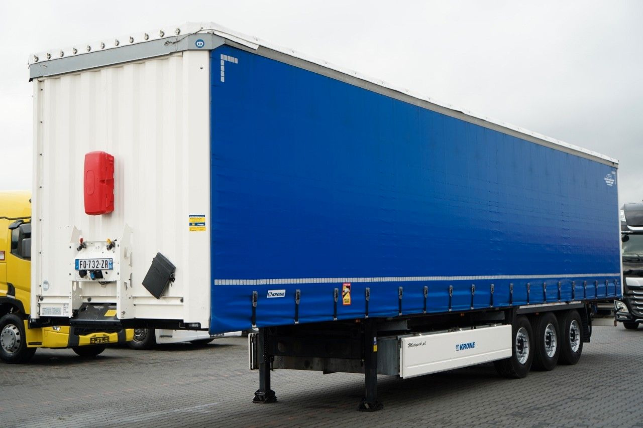 Krone FIRANKA / STANDARD  / KOSZ NA PALETY / PLANDEKA - Gjysmë rimorkio me tendë: foto 2 Krone FIRANKA / STANDARD  / KOSZ NA PALETY / PLANDEKA - Gjysmë rimorkio me tendë: foto 2