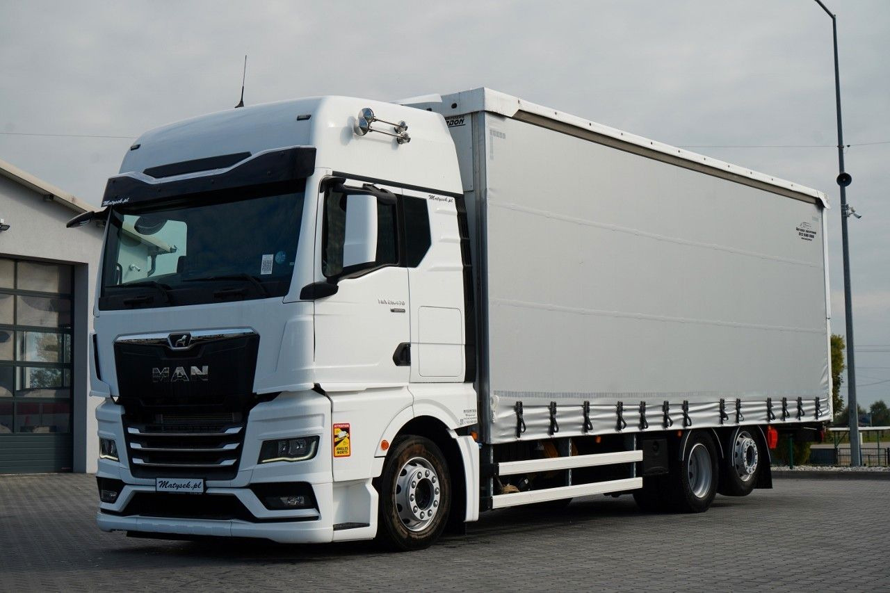 MAN TGX 26.470 / 6x2 / FIRANKA / SOLÓWKA / 6x2 / 12 - Kamion me tendë: foto 1 MAN TGX 26.470 / 6x2 / FIRANKA / SOLÓWKA / 6x2 / 12 - Kamion me tendë: foto 1