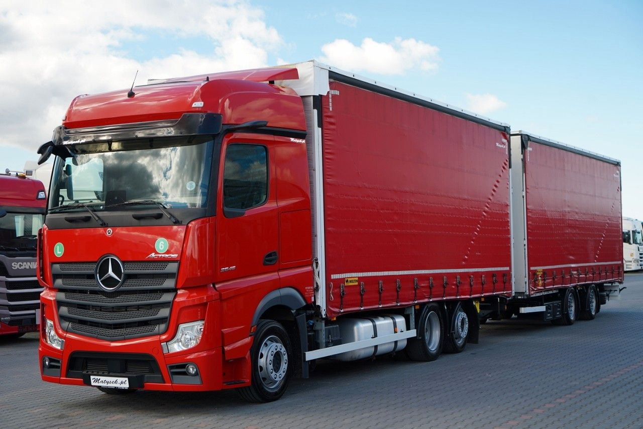 Mercedes-Benz ACTROS 2545 / ZESTAW TANDEM 120 M3 / PRZEJAZDOW - Makineritë e tjera: foto 2 Mercedes-Benz ACTROS 2545 / ZESTAW TANDEM 120 M3 / PRZEJAZDOW - Makineritë e tjera: foto 2