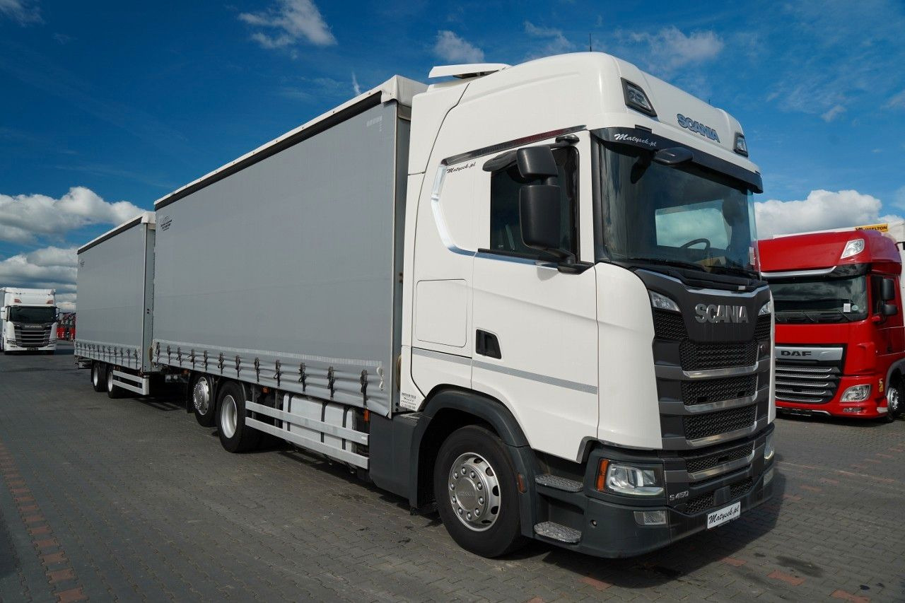 Scania S 450 / ZESTAW TANDEM / 120 M3 / I-PARK COOL Scania S 450 / ZESTAW TANDEM / 120 M3 / PO KONTRAKCIE S - Kamion me tendë: foto 2 Scania S 450 / ZESTAW TANDEM / 120 M3 / I-PARK COOL Scania S 450 / ZESTAW TANDEM / 120 M3 / PO KONTRAKCIE S - Kamion me tendë: foto 2