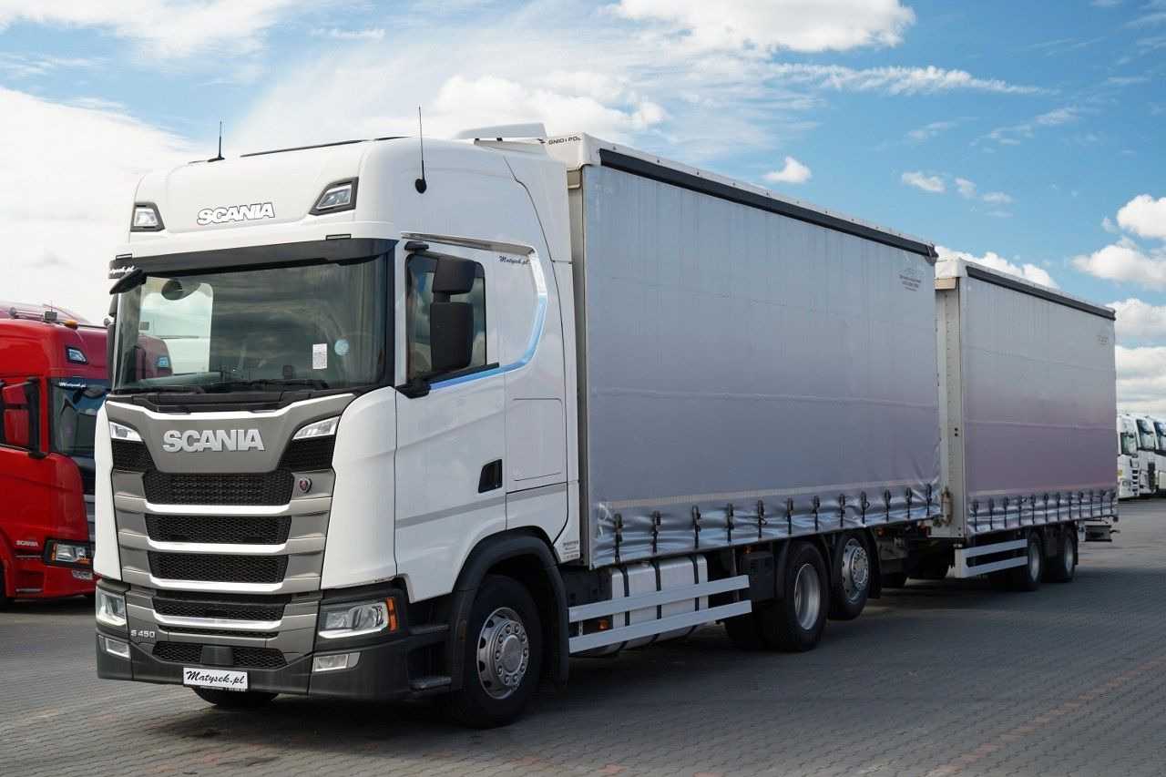 Scania S 450 / ZESTAW TANDEM / 120 M3 / I-PARK COOL Scania S 450 / ZESTAW TANDEM / 120 M3 / PO KONTRAKCIE S - Kamion me tendë: foto 4 Scania S 450 / ZESTAW TANDEM / 120 M3 / I-PARK COOL Scania S 450 / ZESTAW TANDEM / 120 M3 / PO KONTRAKCIE S - Kamion me tendë: foto 4