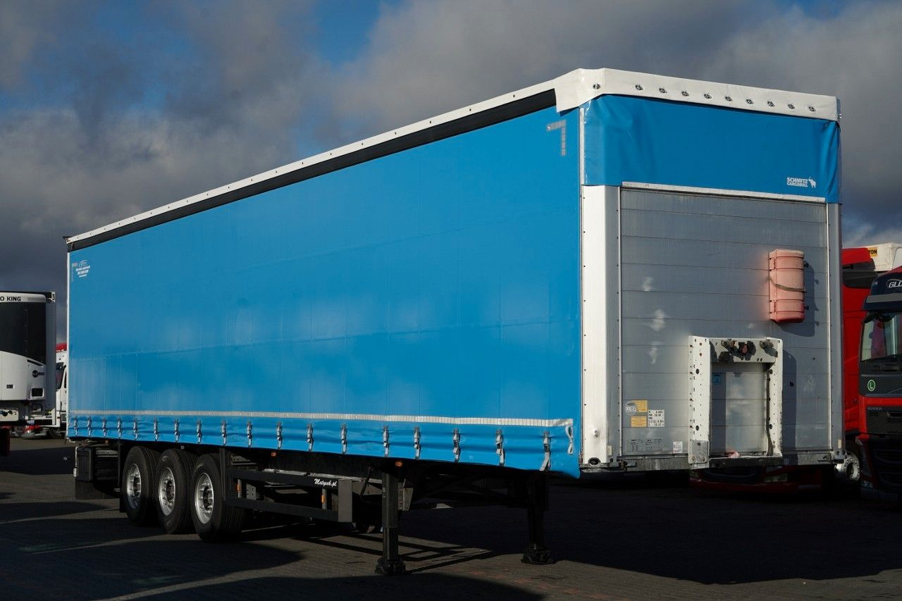 Schmitz Cargobull FIRANKA / STANDARD / 2 OSIE PODNOSZONE - Gjysmë rimorkio me tendë: foto 1 Schmitz Cargobull FIRANKA / STANDARD / 2 OSIE PODNOSZONE - Gjysmë rimorkio me tendë: foto 1