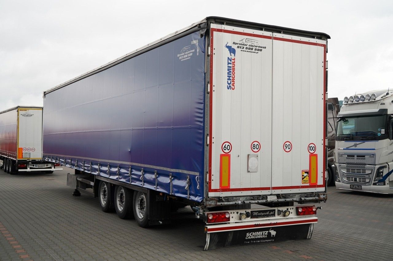 Schmitz Cargobull FIRANKA VARIOS / PODNOSZONY DACH HYDRAULICZNIE - Gjysmë rimorkio me tendë: foto 3 Schmitz Cargobull FIRANKA VARIOS / PODNOSZONY DACH HYDRAULICZNIE - Gjysmë rimorkio me tendë: foto 3