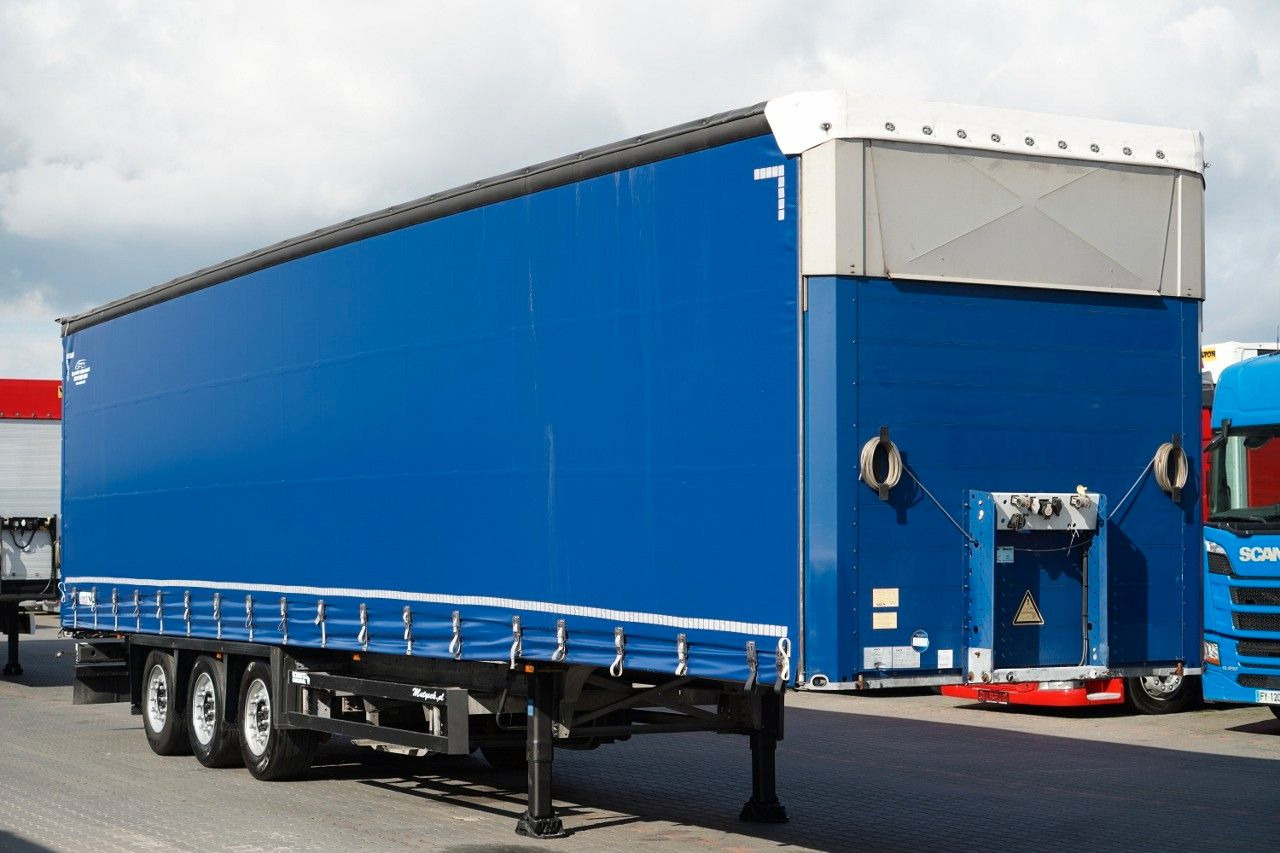 Schmitz Cargobull FIRANKA VARIOS / PODNOSZONY DACH / OPONY 385/55 - Gjysmë rimorkio me tendë: foto 1 Schmitz Cargobull FIRANKA VARIOS / PODNOSZONY DACH / OPONY 385/55 - Gjysmë rimorkio me tendë: foto 1