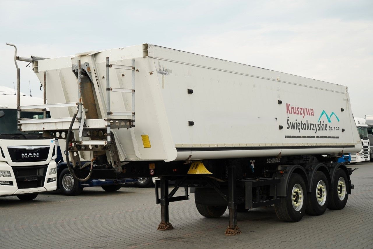 Schmitz Cargobull / WYWROTKA / ALUMINIOWA / OŚ PODNOSZONA / OSIE - Gjysmë rimorkio vetëshkarkuese: foto 3 Schmitz Cargobull / WYWROTKA / ALUMINIOWA / OŚ PODNOSZONA / OSIE - Gjysmë rimorkio vetëshkarkuese: foto 3