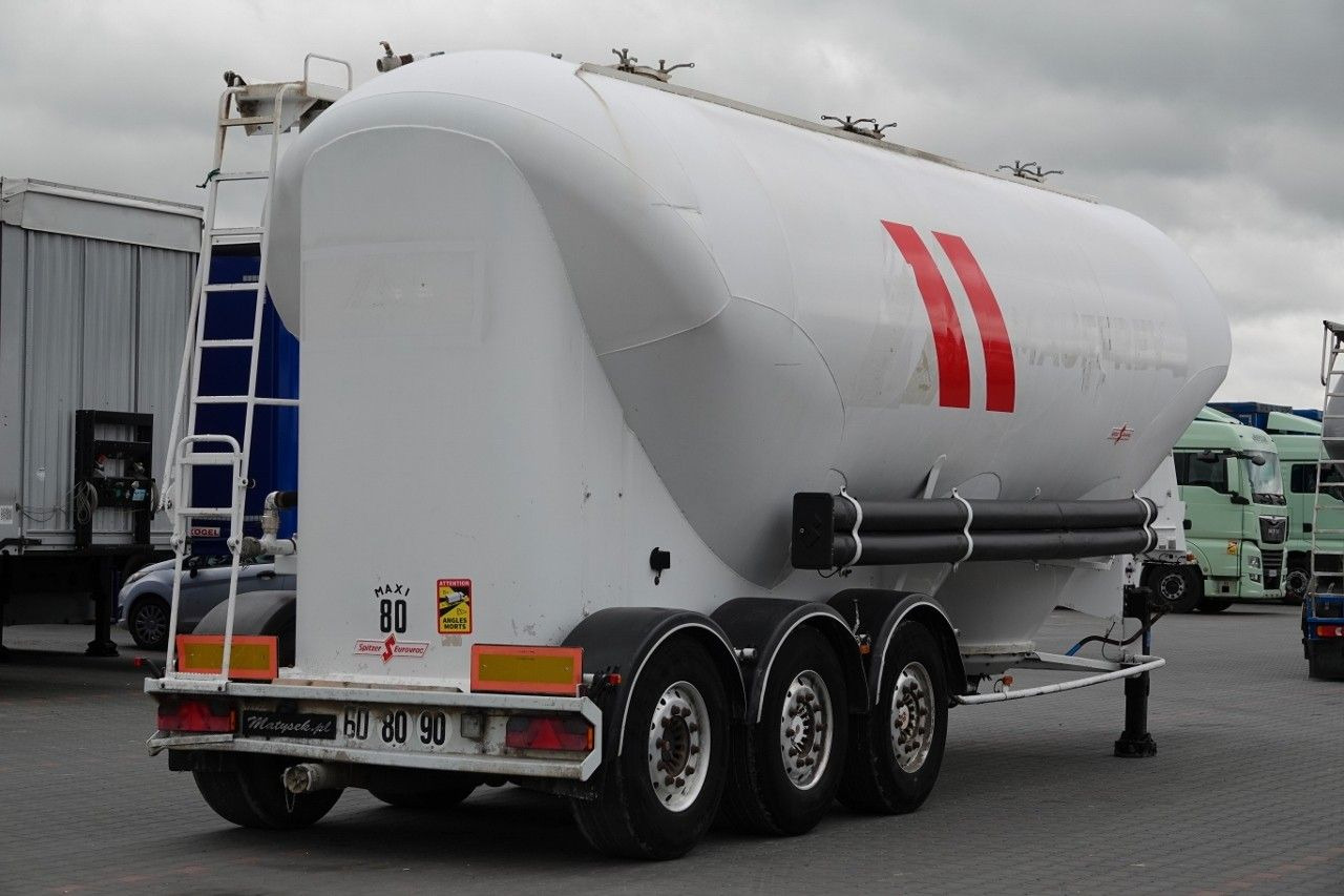 Gjysmë rimorkio silo Spitzer CEMENTONACZEPA / 43 000 L / SILOS / 3 KOMORY / O: foto 7 Gjysmë rimorkio silo Spitzer CEMENTONACZEPA / 43 000 L / SILOS / 3 KOMORY / O: foto 7