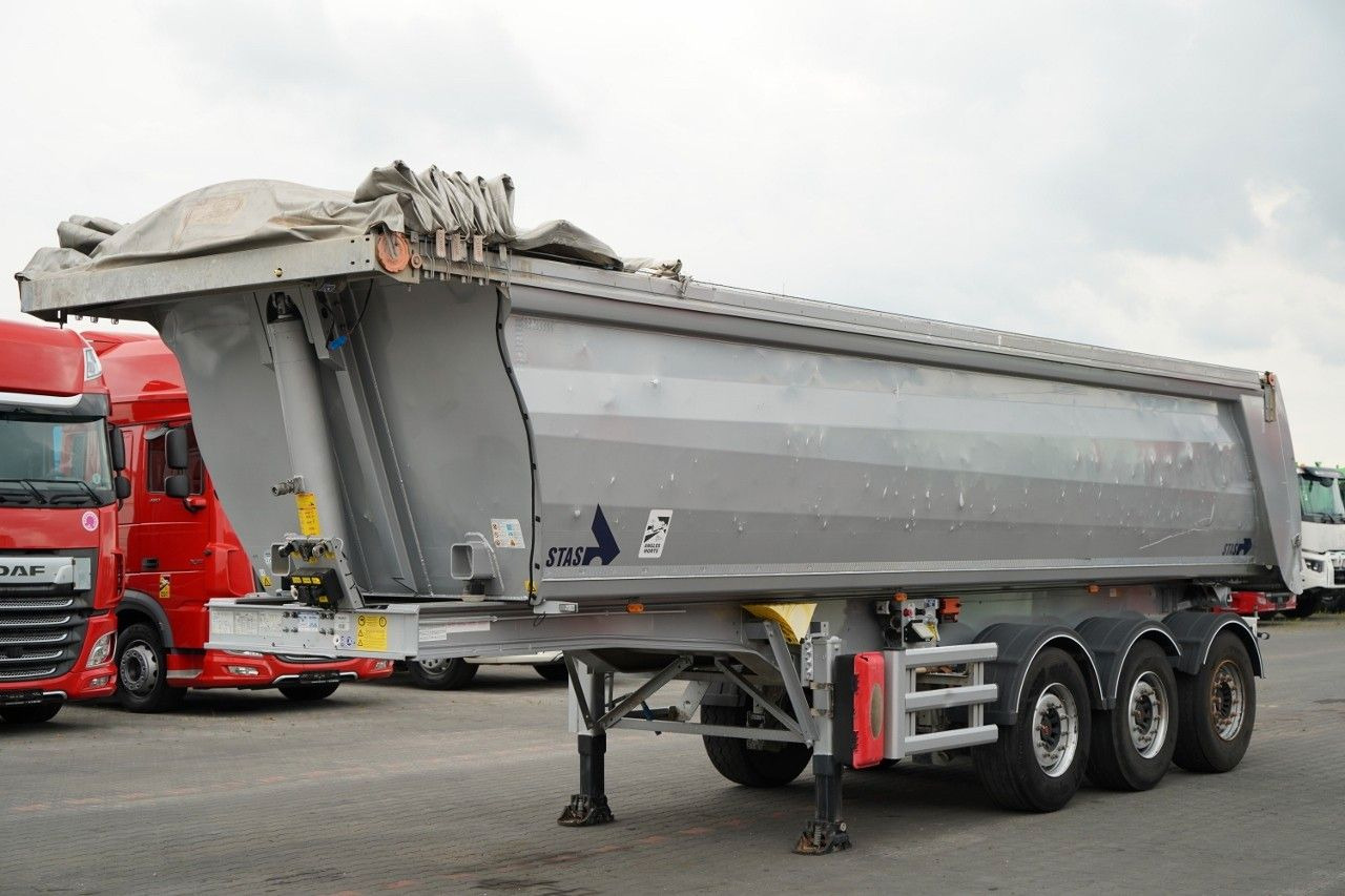 Stas WYWROTKA / 26m3 / ALUMINIOWA / OŚ PONOSZONA / S - Gjysmë rimorkio vetëshkarkuese: foto 2 Stas WYWROTKA / 26m3 / ALUMINIOWA / OŚ PONOSZONA / S - Gjysmë rimorkio vetëshkarkuese: foto 2