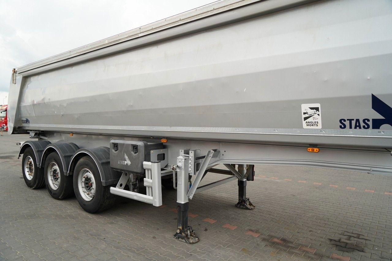 Stas WYWROTKA / 26m3 / ALUMINIOWA / OŚ PONOSZONA / S - Gjysmë rimorkio vetëshkarkuese: foto 5 Stas WYWROTKA / 26m3 / ALUMINIOWA / OŚ PONOSZONA / S - Gjysmë rimorkio vetëshkarkuese: foto 5