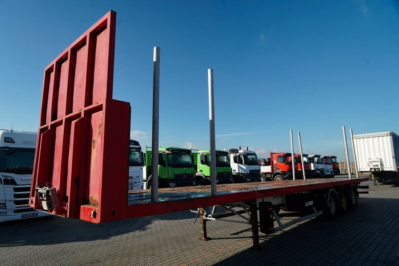 Trailor NACZEPA PLATFORMA / KŁONICE / OŚ SKRĘTNA - Gjysmë rimorkio e hapur/ Platformë: foto 5 Trailor NACZEPA PLATFORMA / KŁONICE / OŚ SKRĘTNA - Gjysmë rimorkio e hapur/ Platformë: foto 5
