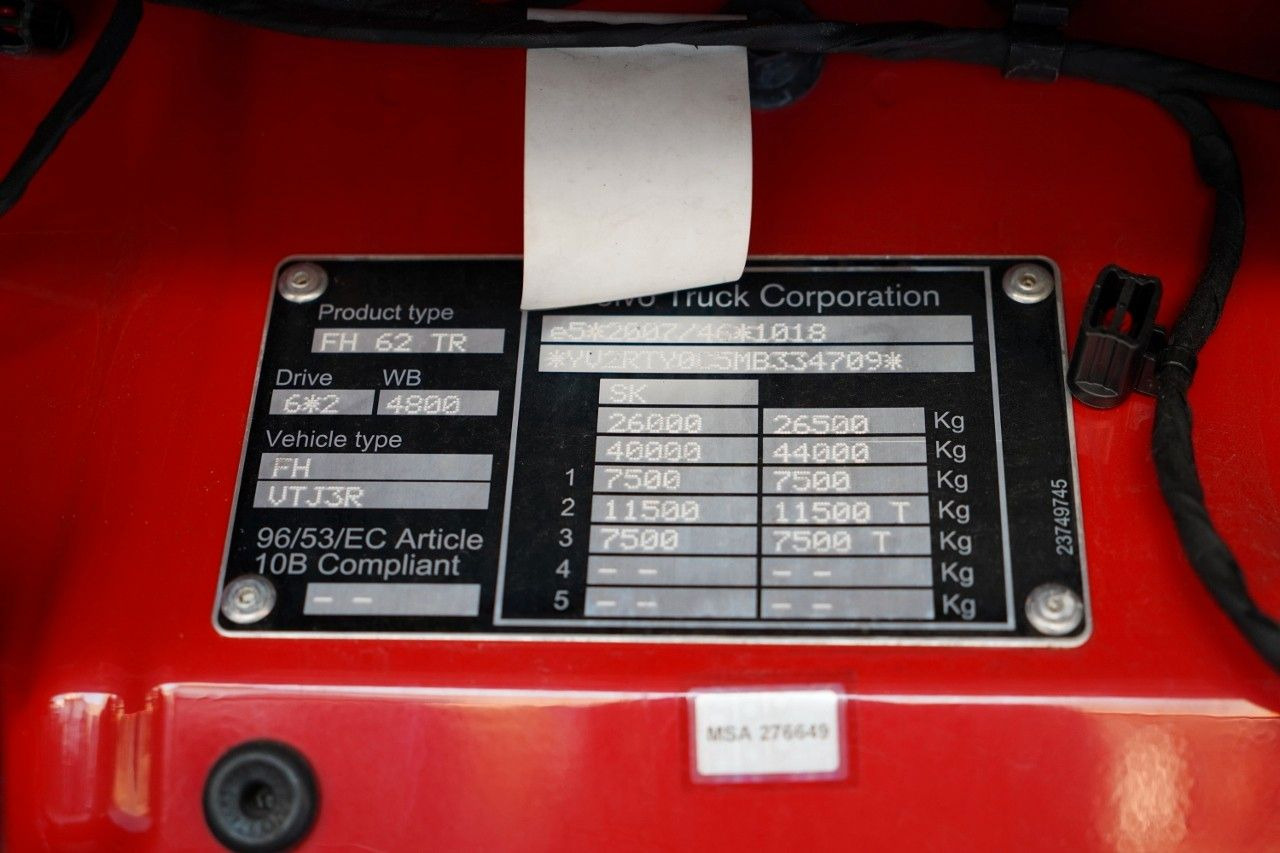 Kamion me tendë Volvo FH 460 / FIRANKA / 6x2 / PODNOSZONY DACH / I-PAR: foto 18