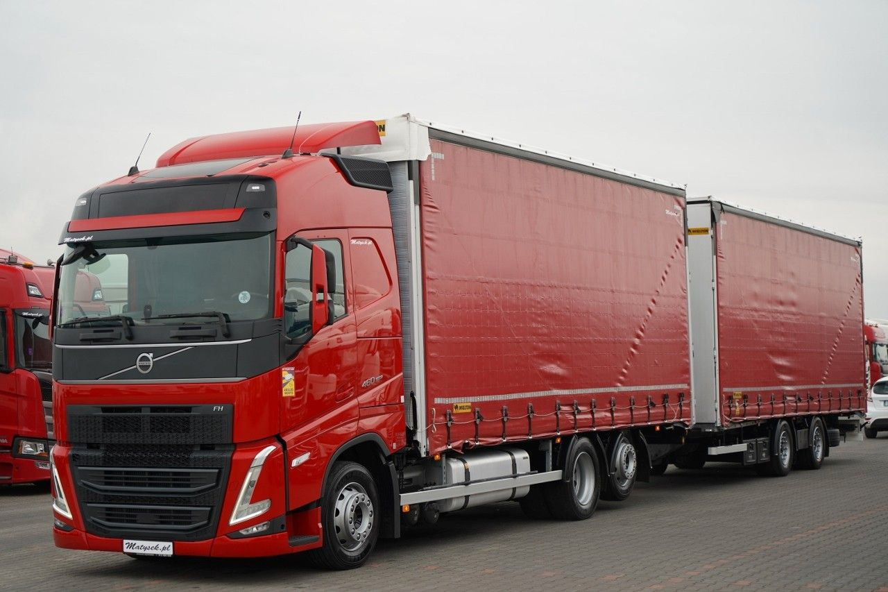 Volvo FH 460 / ZESTAW TANDEM / 120 M3 / PRZEJAZDOWY / - Kamion me tendë: foto 2 Volvo FH 460 / ZESTAW TANDEM / 120 M3 / PRZEJAZDOWY / - Kamion me tendë: foto 2
