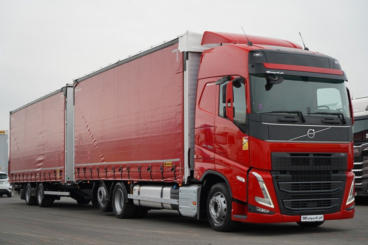 Volvo FH 460 / ZESTAW TANDEM / 120 M3 / PRZEJAZDOWY / - Kamion me tendë: foto 1 Volvo FH 460 / ZESTAW TANDEM / 120 M3 / PRZEJAZDOWY / - Kamion me tendë: foto 1