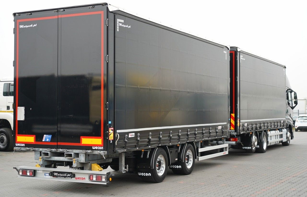 Volvo FH 500 /XXL / ZESTAW TANDEM PRZEJAZDOWY 120 M3 / - Kamion me tendë, Rimorkio me tendë: foto 4 Volvo FH 500 /XXL / ZESTAW TANDEM PRZEJAZDOWY 120 M3 / - Kamion me tendë, Rimorkio me tendë: foto 4