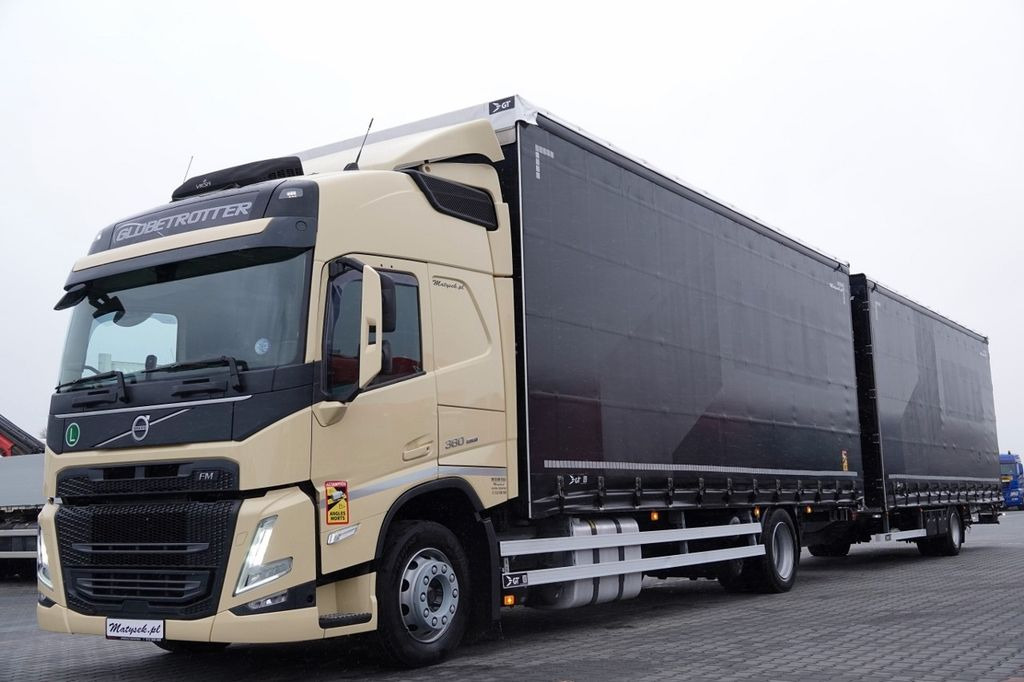 Volvo FM 380 / ZESTAW TANDEM / 120 M3 / PRZEJAZDOWY / - Kamion me tendë: foto 1 Volvo FM 380 / ZESTAW TANDEM / 120 M3 / PRZEJAZDOWY / - Kamion me tendë: foto 1