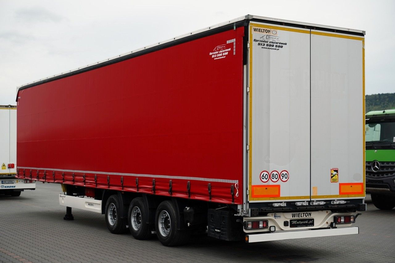 Wielton FIRANKA MEGA / LOWDECK / OŚ PODNOSZONA / OSIE SA - Gjysmë rimorkio me tendë: foto 5 Wielton FIRANKA MEGA / LOWDECK / OŚ PODNOSZONA / OSIE SA - Gjysmë rimorkio me tendë: foto 5